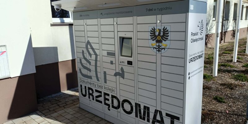 Urzędomat Starostwo Powiatowe Oświęcim dowód rejestracyjny prawo jazdy odbiór 24/7 bez kolejek 2026