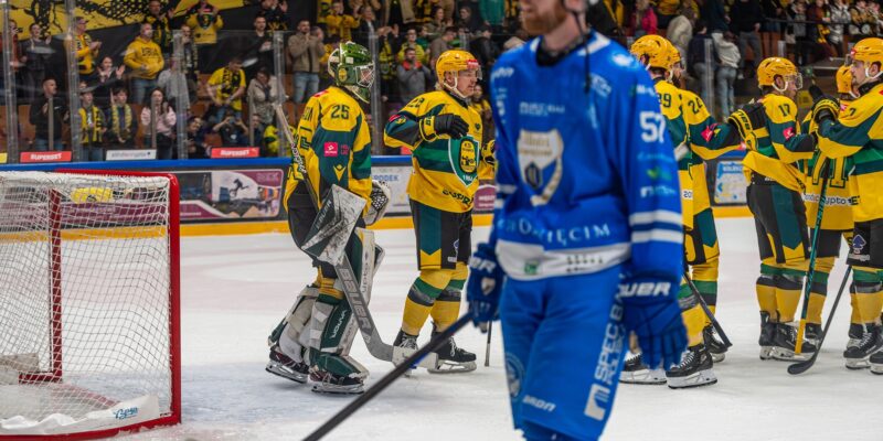 Unia Oświęcim GKS Katowice półfinał porażka 3:4 seria 0:1 hokej Partanen Ahopelto mecz 2 2026