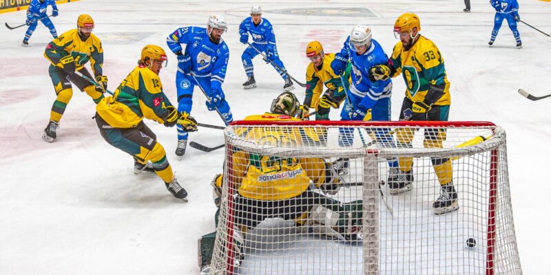 Unia Oświęcim GKS Katowice dogrywka porażka 2:3 Petráš Scarlett seria 0:2 półfinał hokej 2026