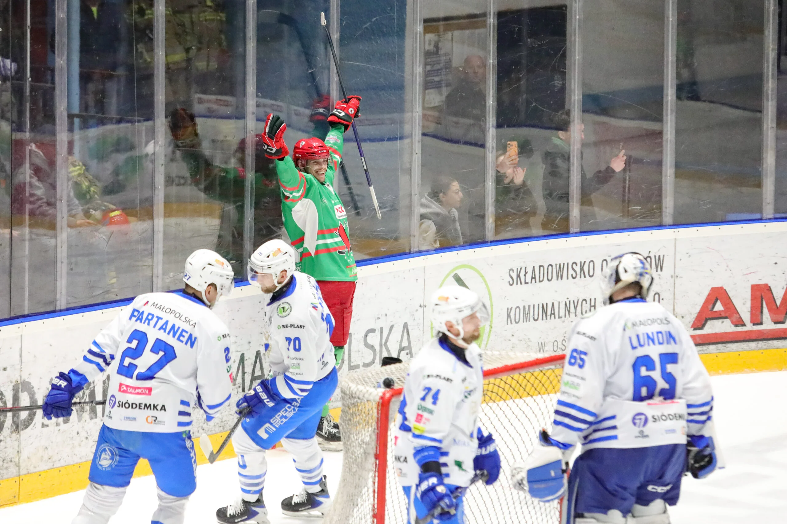 Jokinen bohaterem Zagłębia. Sosnowiczanie wyrwali wygraną w Oświęcimiu w ostatniej minucie