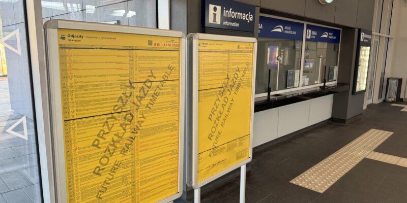 Rozkład jazdy pociągów Oświęcim 8 marzec 13 czerwiec 2026 Kraków Praga Wiedeń Warszawa Zakopane