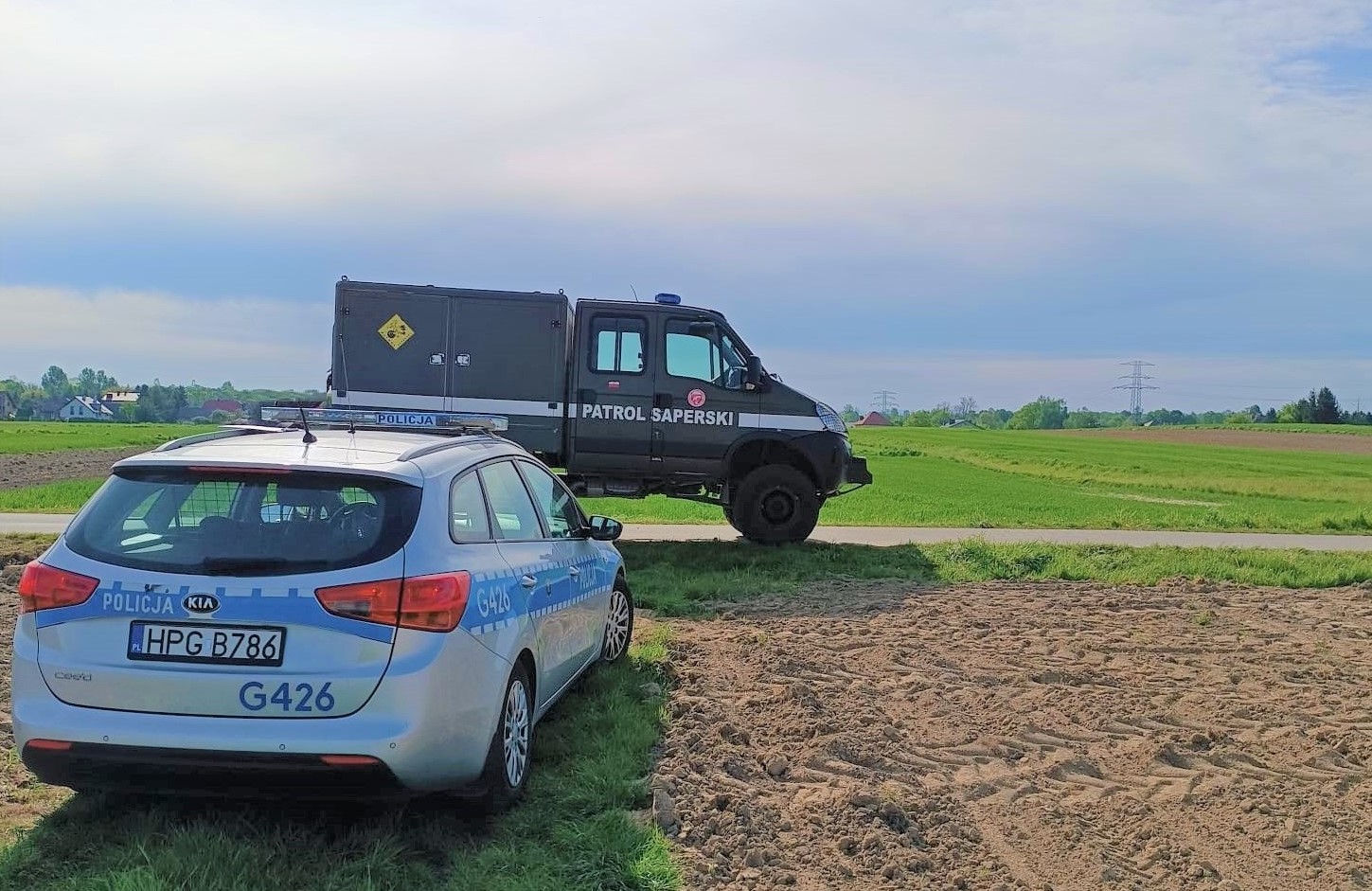 Cztery granaty w Polance Wielkiej! Policja przez dobę strzegła, saperzy z Krakowa zabrali