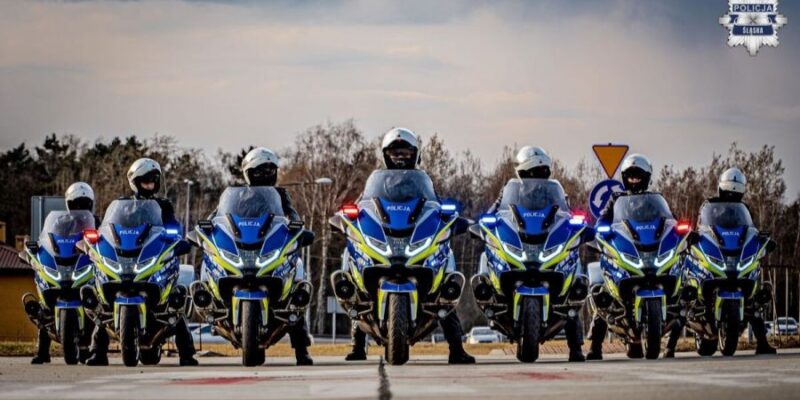 Sezon motocyklowy Oświęcim Małopolska 2026 policja apel bezpieczeństwo motocykle kurz kruszywo opony temperatura