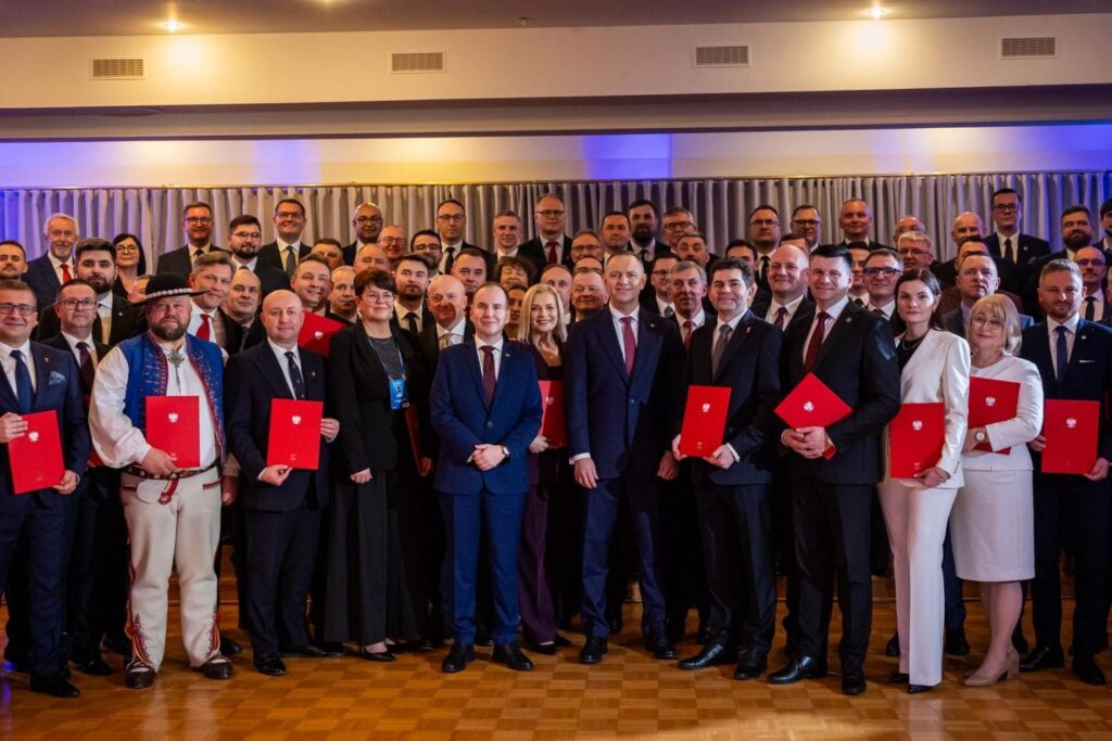 Grzegorz Gałgan – wójt Polanki Wielkiej, reprezentant ziemi oświęcimskiej w Radzie Samorządu Terytorialnego przy Prezydencie RP Karolu Nawrockim, marzec 2026