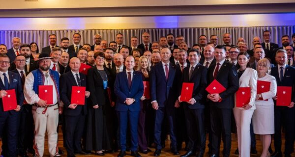 Grzegorz Gałgan – wójt Polanki Wielkiej, reprezentant ziemi oświęcimskiej w Radzie Samorządu Terytorialnego przy Prezydencie RP Karolu Nawrockim, marzec 2026